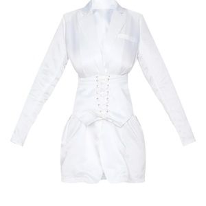 White PrettyLittleThing Dress TODAY ONLY